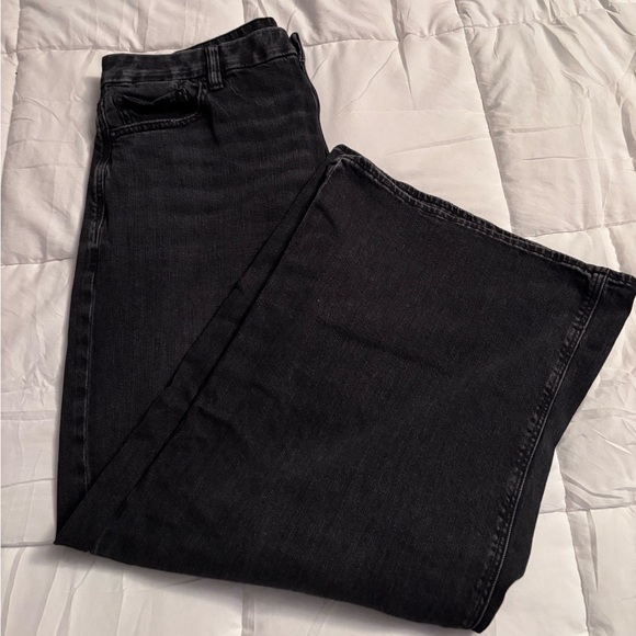 American Eagle Outfitters Denim - American Eagle Curvy Super High Rise Baggy Wide Leg *short*